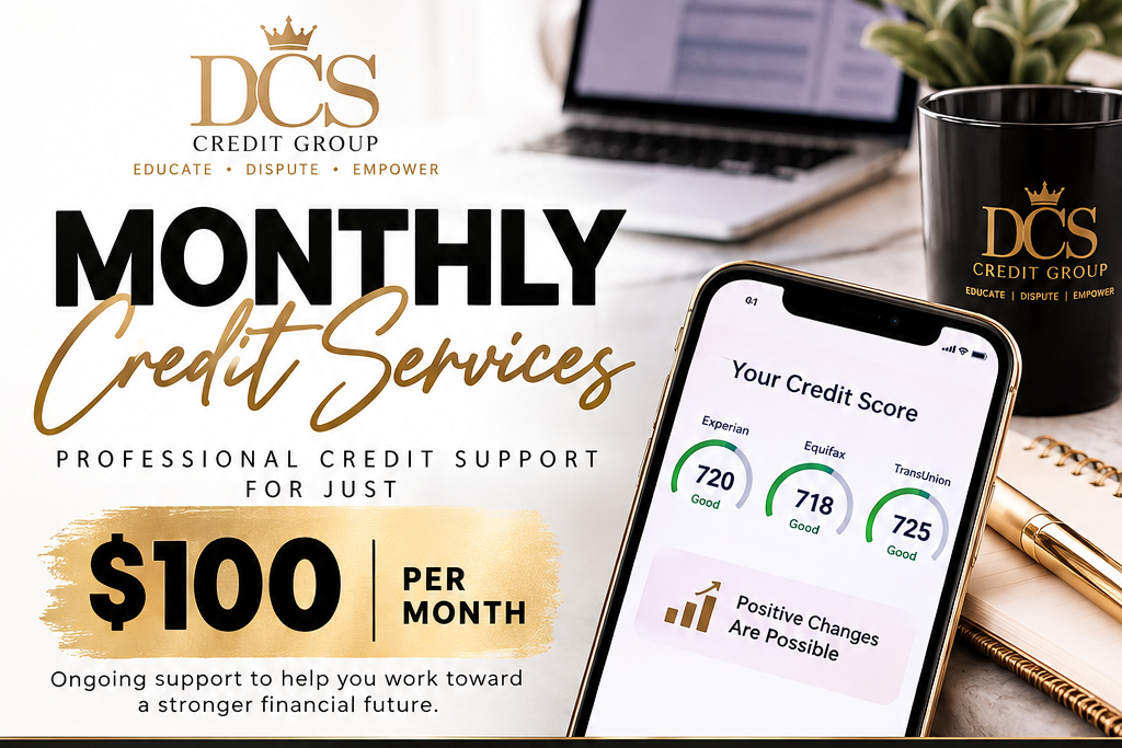 MONTHLY CREDIT SERVICES